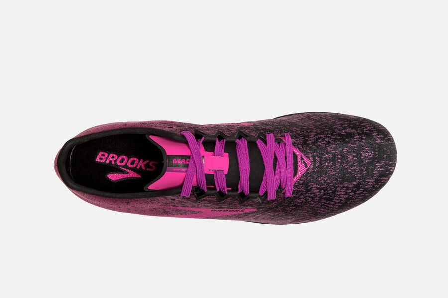 Brooks Mach 19 Spikeless Spikes Löparskor Dam - Rosa/Svarta - 0536-TQROA